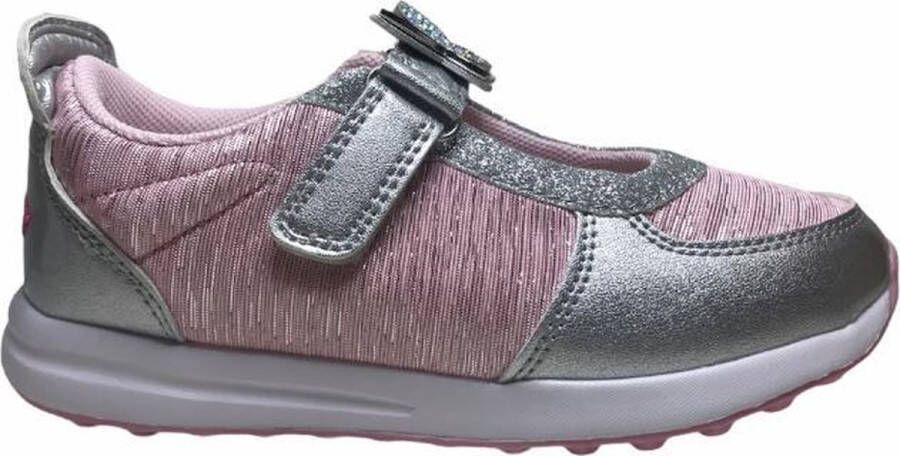 Lelli Kelly velcro bling vlinder zomer schoenen LK7855 Zilver roze