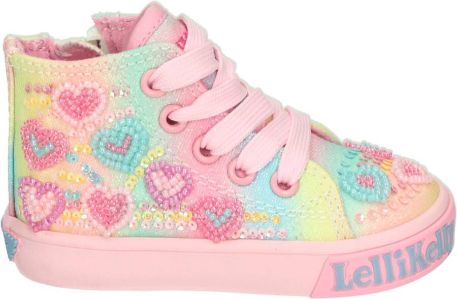 LelliKelly SCARPA NADIA MID Half-hoog Roze