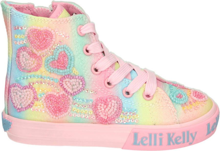 LelliKelly SCARPA NADIA MID Half-hoog Roze