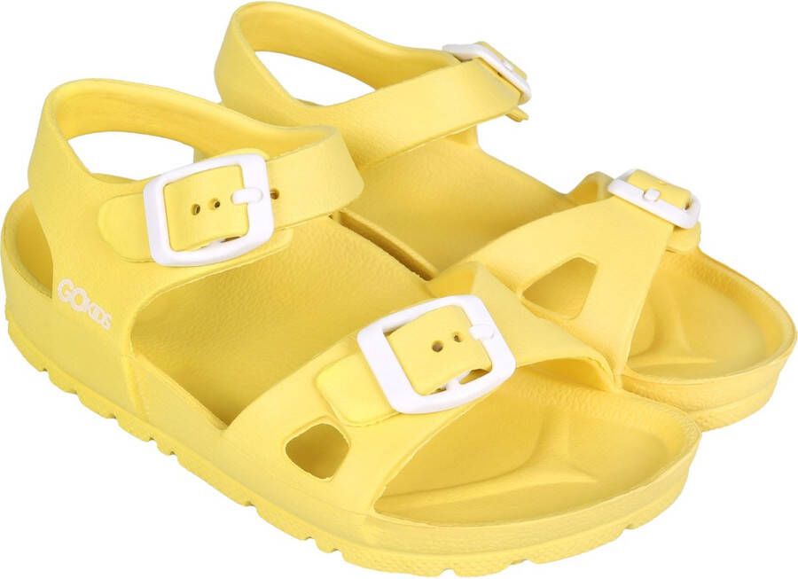 Lemigo Comfortabele superlichte gele kindersandalen met anatomische binnenzool - Foto 1