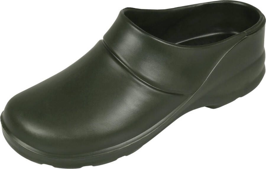 Lemigo Donkergroene slippers instappers Crocs AGRO CLOAK