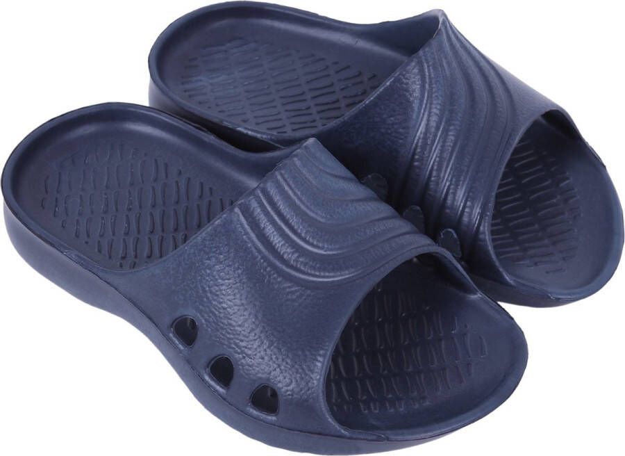 Lemigo Universele en duurzame marineblauwe teenslippers van hoogwaardig rubber BAMBINO 32 - Foto 1