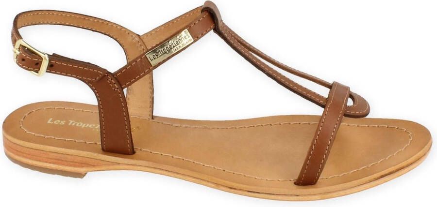 Les Tropeziennes Cognac Sandalen Hamess