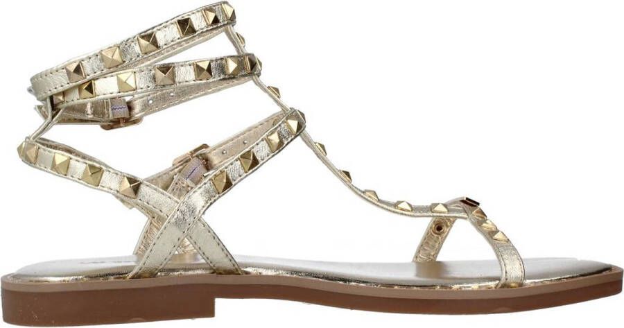 Les Tropeziennes Gouden Sandalen Coralie Collectie Ss24 Yellow Dames