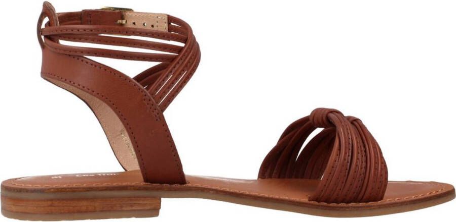 Les Tropeziennes Comfort Gesp Platte Sandalen Brown Dames