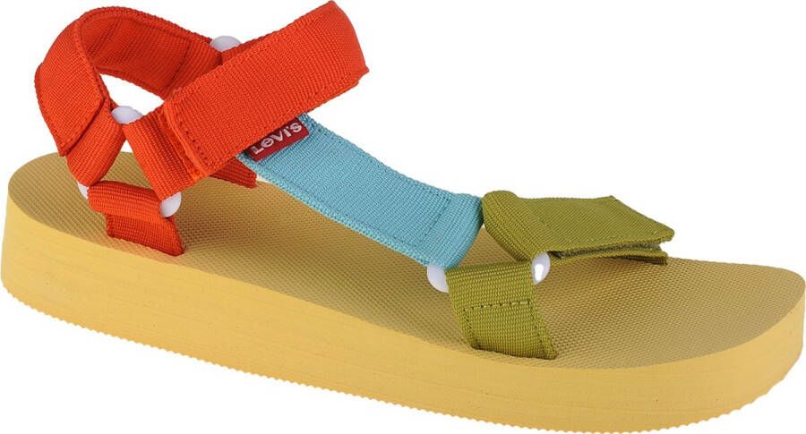 Levi's Cadys Low Sandal 233029-109-70 Vrouwen Geel Sandalen