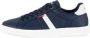 Levi's Heren Sneakers van Kunstleer met Vetersluiting Blue Heren - Thumbnail 1