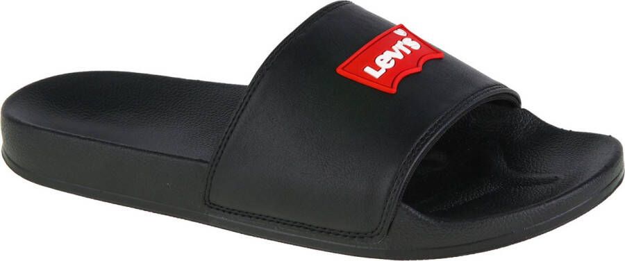 Levi´s Footwear June Batwing Patch Slippers Zwart Man