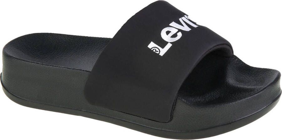 Levi´s Footwear June S Bold Padded Slippers Zwart Vrouw