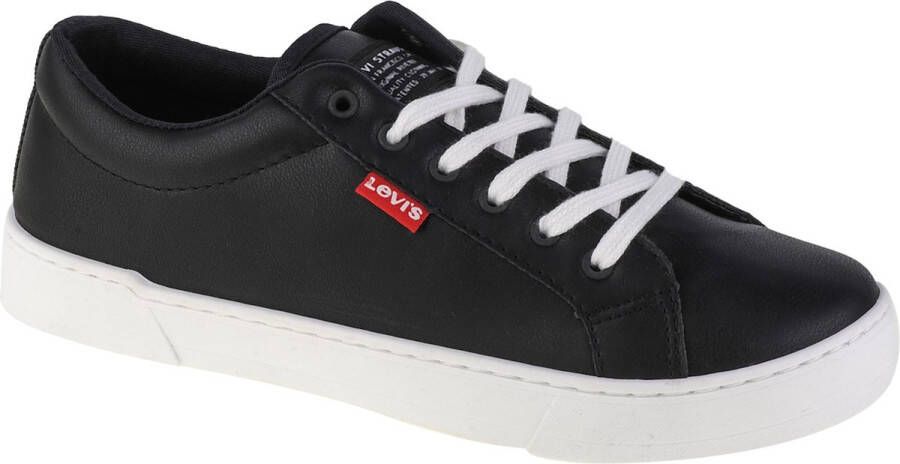 Levis Levi's Malibu Zwart Sneakers van canvas voor dames