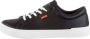 Levis Levi's Malibu Zwart Sneakers van canvas voor dames - Thumbnail 1