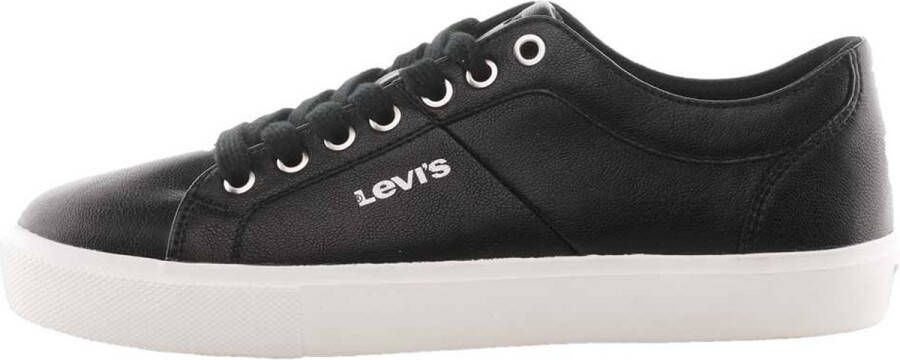 Levi's Plateausneakers Woodward S met levi s opdruk vrijetijdsschoen halfhoge schoen veterschoen