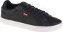 Levi's Jimmy 233642-681-59 Mannen Zwart Sneakers - Thumbnail 1