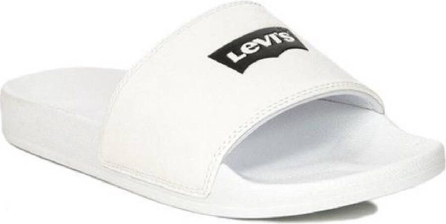 Levi's ® Badslippers June Batwing S met opvallend levi´s opschrift