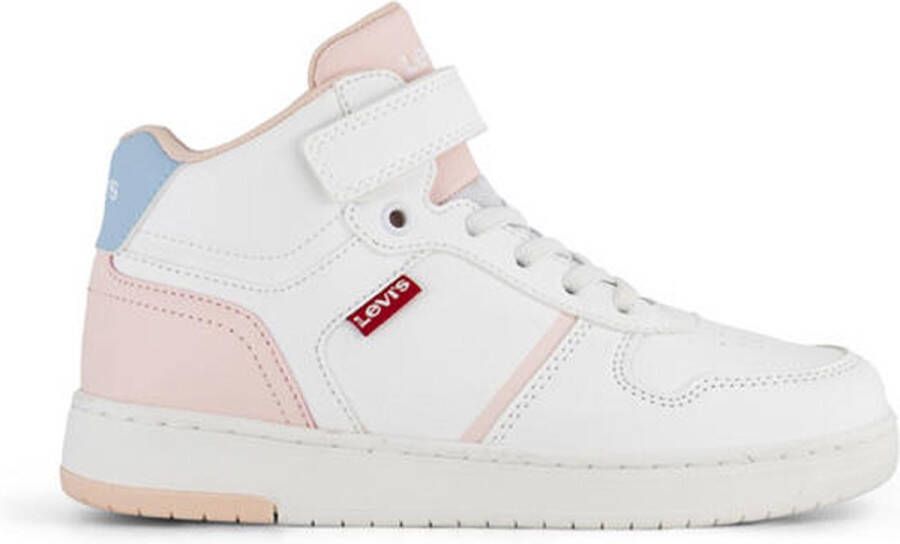 Levis Witte hoge sneaker