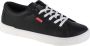 Levis Levi's Malibu Zwart Sneakers van canvas voor dames - Thumbnail 5