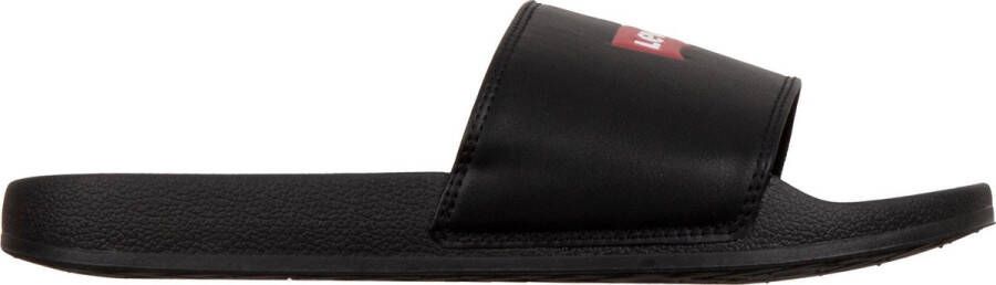 Levi´s Footwear Levi's June Batwing Patch 235642-794-59 Mannen Zwart Slippers