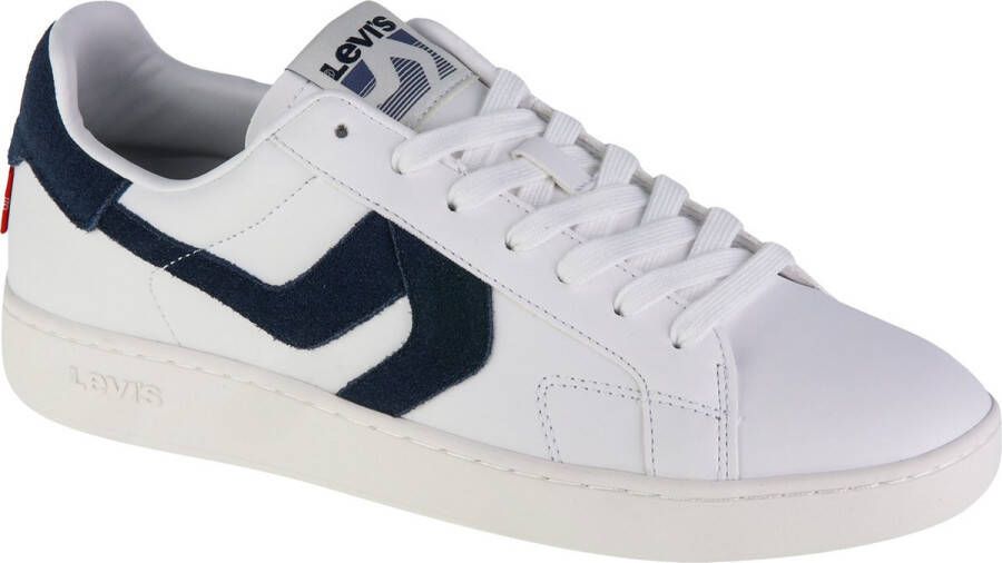 Levi's Sneakers SW met modieuze contrastafwerking vrijetijdsschoen lage schoen veterschoen