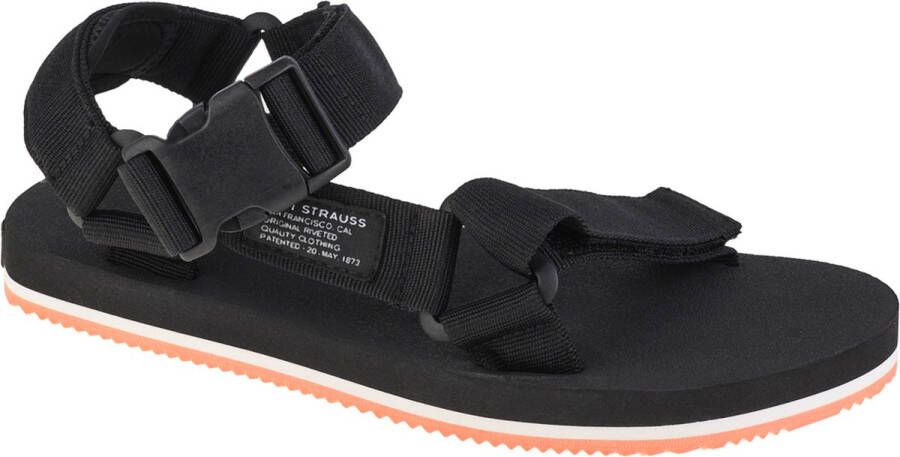 Levi's Tahoe Refresh Sandal 234206-989-59 Vrouwen Zwart Sandalen