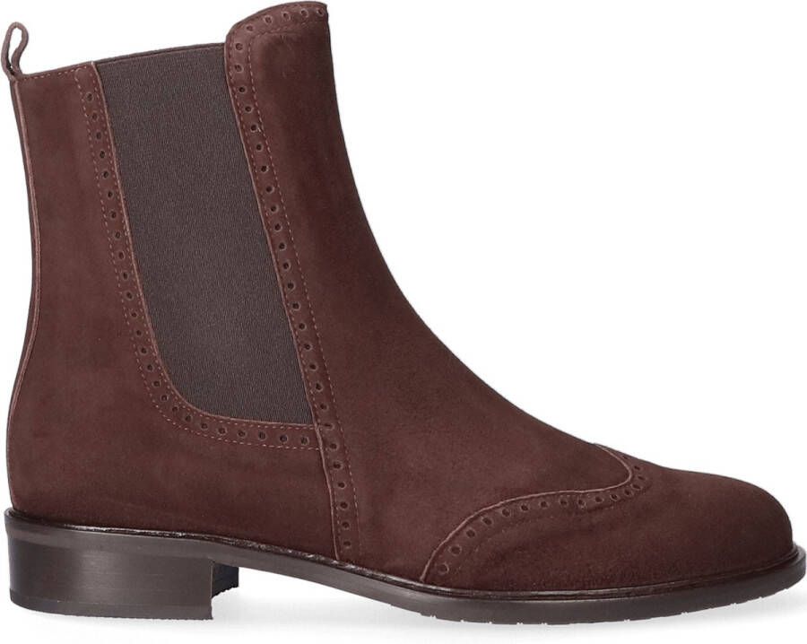 Lilian Dames Chelsea Boots 8146 792 | Bruin | Suède