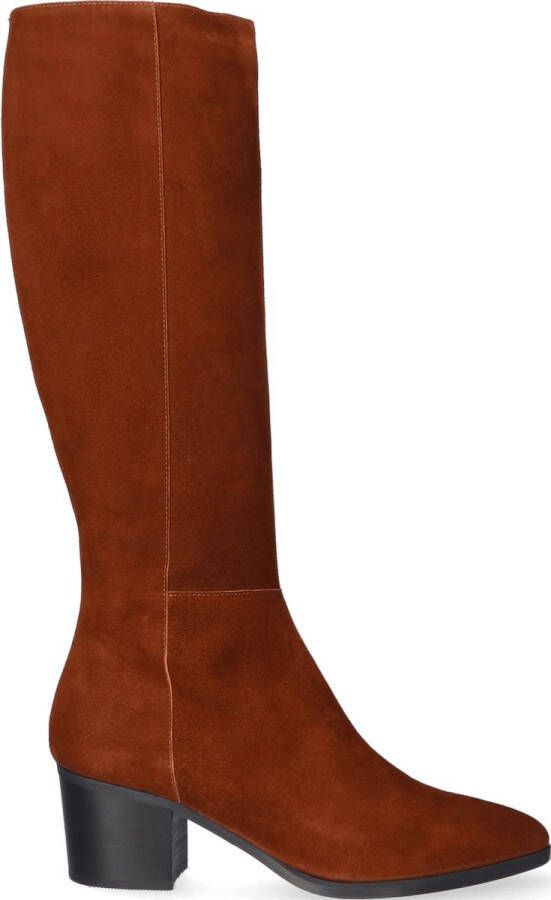 Lilian Dames Laarzen Hoog 11567 Hazelnut | Cognac | Suède