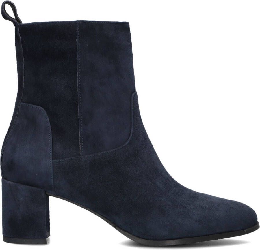 Lina Locchi 8543 Enkellaarsjes Enkelboots met rits Dames Donkerblauw