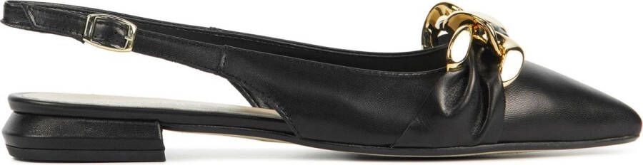 LINA LOCCHI Slingbacks Dames L1129 Maat: 39 Materiaal: Leer Kleur: Zwart