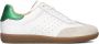 Lina Locchi Witte Sneakers met Groene Metallic Hiel White Dames - Thumbnail 1