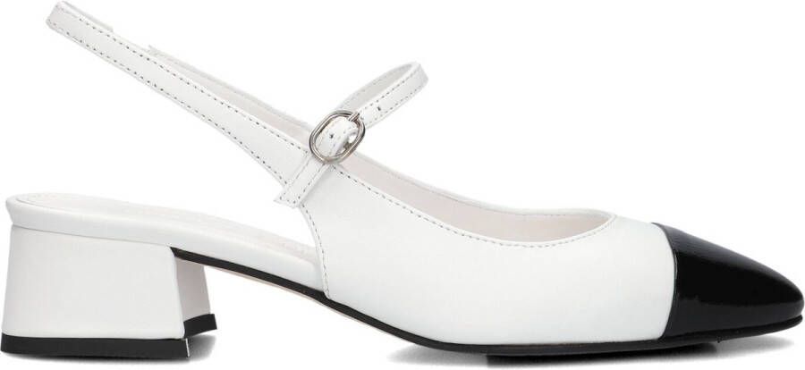 LINA LOCCHI Slingbacks Dames L1412 Maat: 40 Materiaal: Leer Kleur: Wit