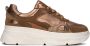 Lina Locchi Bronzen Lage Sneakers Dames Jana Brown Dames - Thumbnail 1