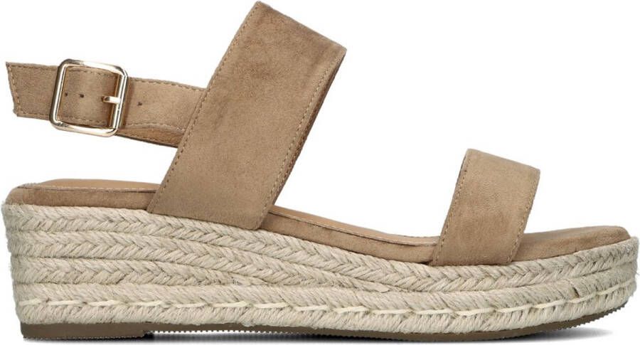 LINA LOCCHI Espadrilles Dames L1374 Maat: 41 Materiaal: Leer Kleur: Goud