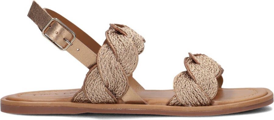 LINA LOCCHI Sandalen Dames L1385 Maat: 37 Materiaal: Leer Kleur: Goud