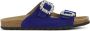 LINA LOCCHI Slippers Dames 12554 Maat: 37 Materiaal: Suède Kleur: Blauw - Thumbnail 1