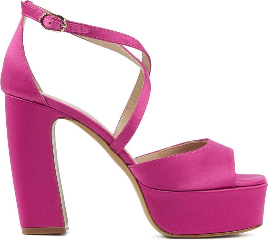 Lina Locchi Sandalen Vrouwen L1296 Fuchsia