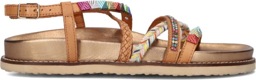 LINA LOCCHI Sandalen Dames L1383 Maat: 39 Materiaal: Leer Kleur: Bruin