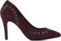 LINA LOCCHI Pumps Dames Crhw18shs029 Maat: 41 Materiaal: Suède Kleur: Rood - Thumbnail 1