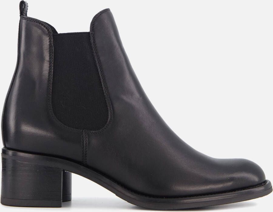 Linea zeta Chelsea boots zwart Leer