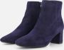 Linea zeta Enkellaarsjes blauw Suede - Thumbnail 1