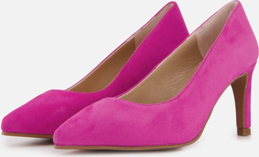 Linea zeta Pumps roze Suede