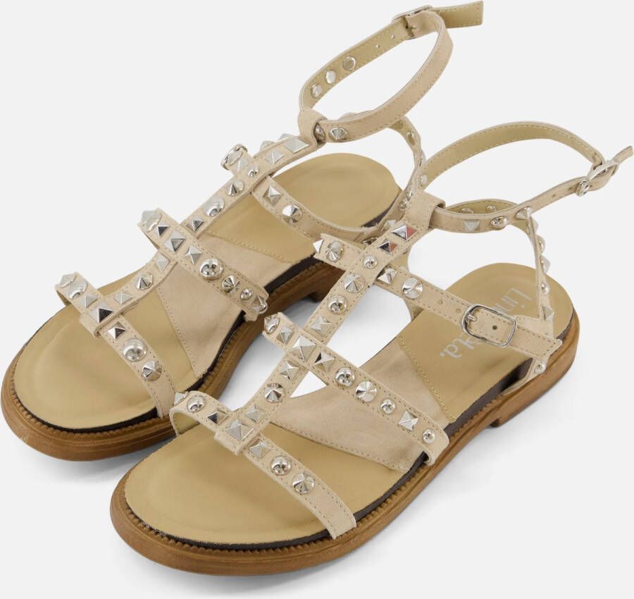 Linea zeta Sandalen beige Suede