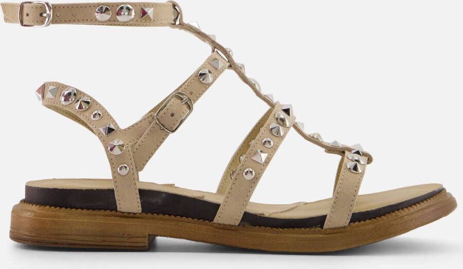 Linea zeta Sandalen beige Suede