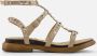 Linea zeta Sandalen beige Suede - Thumbnail 1