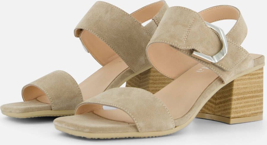 Linea zeta Sandalen beige Suede