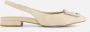 Linea Zeta Slingback Ballerina's beige Suede - Thumbnail 2