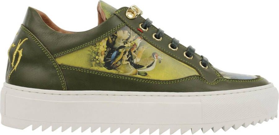 Linkkens Drake Jheronimus Bosch sneaker Forest green