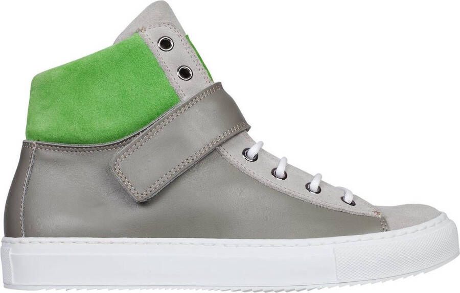 Linkkens Kobe basket Nappa suede Tundra Lime