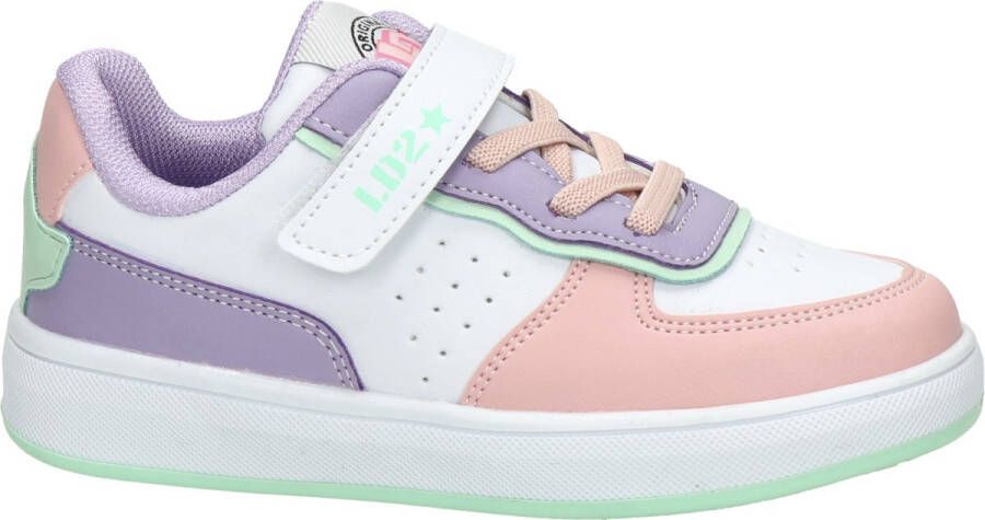 Little David meisjes sneaker Wit multi