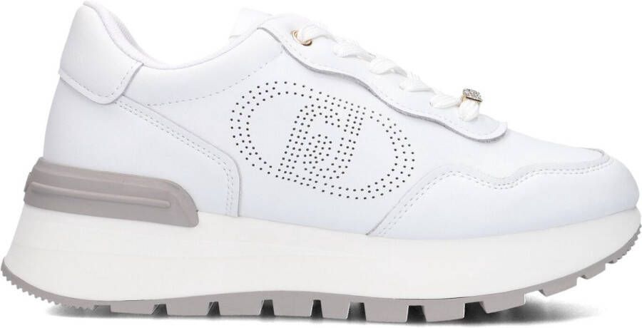 Liu Jo Witte Lage Top Sneakers Trendy Stijl White Dames