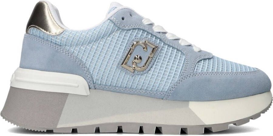 Liu Jo Amazing 20 Sneakers Leren Sneaker Dames Blauw