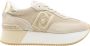 Liu Jo Sportieve Suède Sneakers met Mesh Details Beige Dames - Thumbnail 2